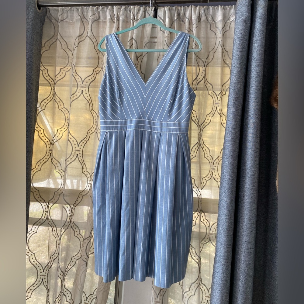 GUC - Gal Meets Glam Collection Samantha Slub Stripe Fit&Flare